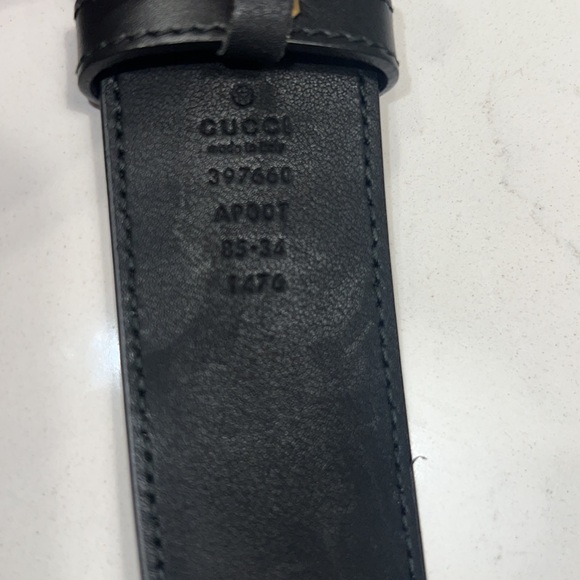 Gucci GG MARMONT 2015 RE-EDITION WIDE BELT - Picture 2 of 4